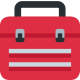 Toolbox icon, toolbox